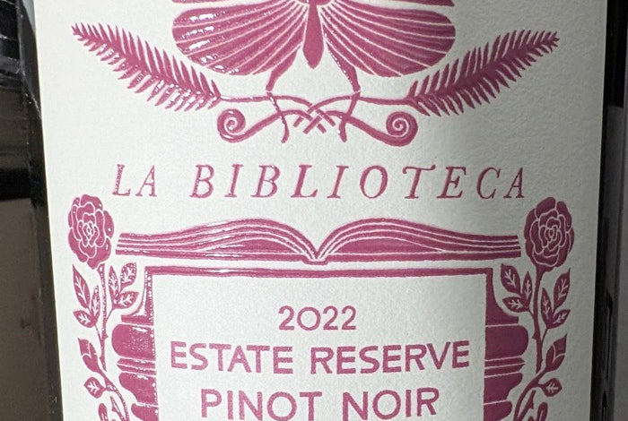 La Biblioteca Estate Reserve Pinot Noir 2022
