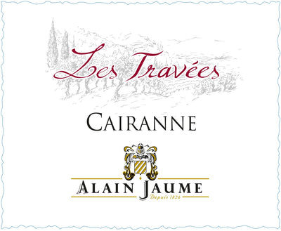 Alain Jaume Cairanne Les Travees 2022