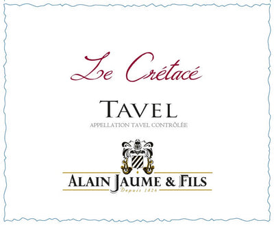 Alain Jaume Tavel Rose Le Cretace 2024