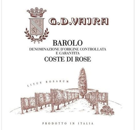 G.D. Vajra Barolo Coste di Rose 2022
