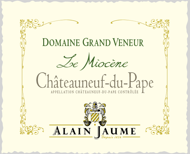 Grand Veneur Chateauneuf du Pape Blanc Le Miocene 2025