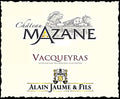 Alain Jaume Mazane Vacqueyras 2022