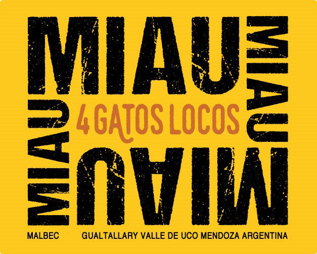 Miau Four Gatos Locos Malbec 2024