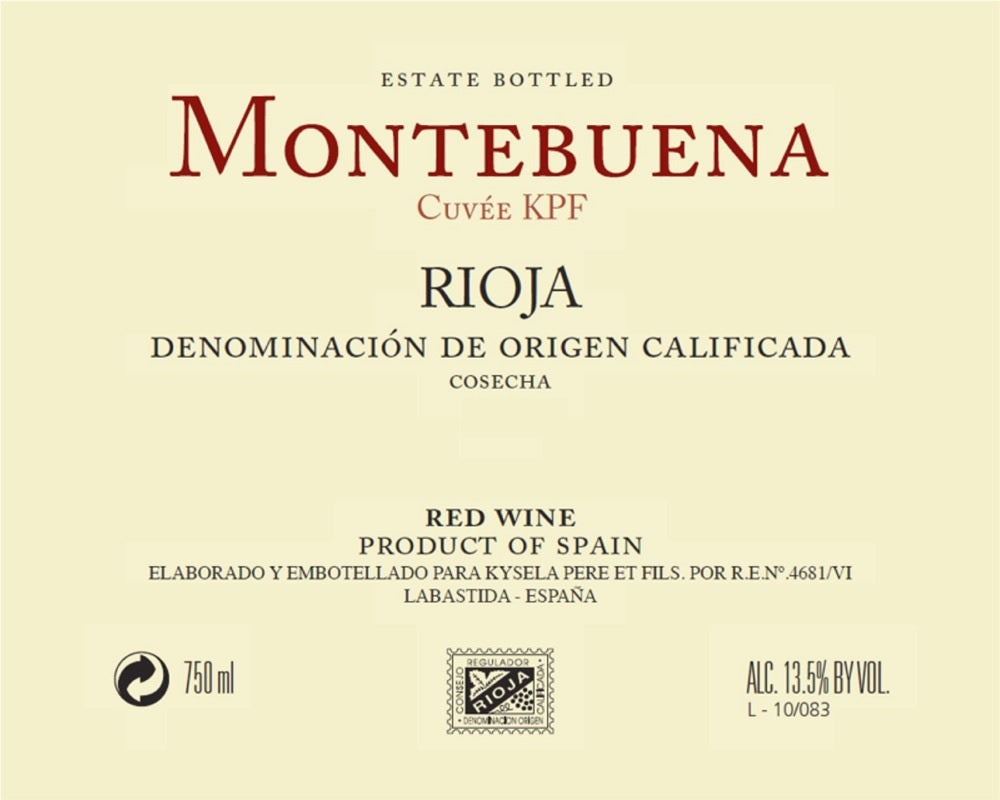 Montebuena Rioja 2022