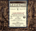Gessinger Zelt. Sonn. Riesling Eiswein - 2009 6375ml