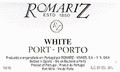 Romariz White Port
