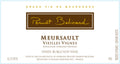 Pernot Belicard Meursault Vieille Vignes 2018