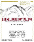 Poggio Nardone Brunello 2018