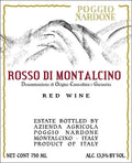 Poggio Nardone Rosso di Montalcino 2019